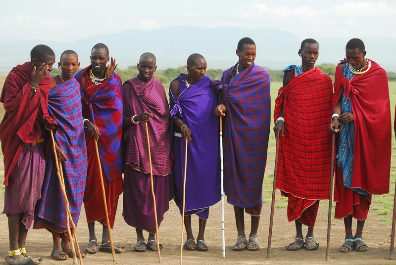 Maasai Tribe Dance in Kenya